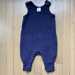 Hanna Andersson French Terry Overalls Sz 3-6M